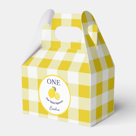 Main Squeeze Favor Box Kids Party Bedankdoosjes (Voorkant Zijde)