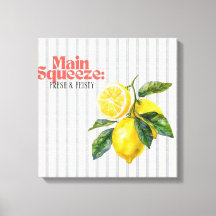 Main Squeeze Fris & Fel Lemon Keukendecoratie