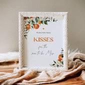 Main squeeze hoeveel kisses vrijgezellenfeest spel poster