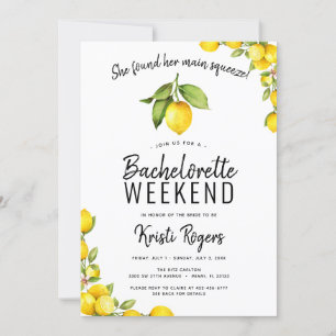 Main Squeeze Lemon Bachelorette Weekend Route Kaart