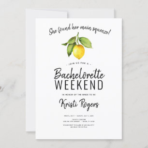 Main Squeeze Lemon Bachelorette Weekend Route Kaart