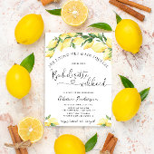Main Squeeze Lemon Bachelorette Weekend uitnodigin Kaart