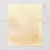 Main Squeeze Lemon Bridal Shower Kaart (Achterkant)