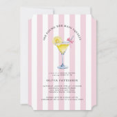 Main Squeeze Lemon Drop Martini Vrijgezellenfeest Kaart (Voorkant)