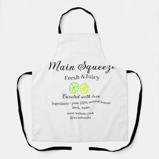 Main squeeze lemon juice homemade business name  schort