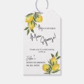 Main Squeeze Lemon Mediterranean Tegel Shower Favo Cadeaulabel (Voorkant)