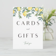 Main Squeeze Lemon Vrijgezellenfeest Kaarten & Cad