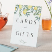 Main Squeeze Lemon Vrijgezellenfeest Kaarten & Gif Reclamebord Met Voetstuk (Insitu)