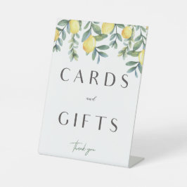 Main Squeeze Lemon Vrijgezellenfeest Kaarten & Gif Reclamebord Met Voetstuk