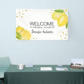 Main Squeeze Lemon Welkom Spandoek (Beurs)