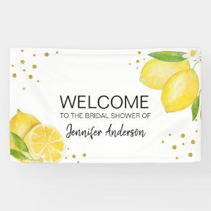 Main Squeeze Lemon Welkom Spandoek