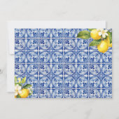 Main Squeeze Lemons Advies voor de bruid Kaart (Achterkant)