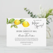 Main Squeeze Lemons Bruidsfeest per Post Kaart (Staand voorkant)