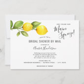 Main Squeeze Lemons Bruidsfeest per Post Kaart (Voorkant)