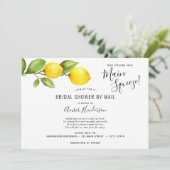 Main Squeeze Lemons Bruidsfeest per Post Kaart (Staand voorkant)