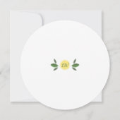 Main Squeeze Lemons Fun Vrijgezellenfeest Kaart (Achterkant)