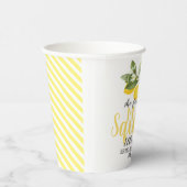 Main Squeeze Lemons Vrijgezellenfeest Cups Papieren Bekers (Rechts)