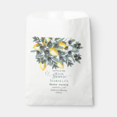 Main Squeeze Lemons | Vrijgezellenfeest zwarte oli Bedankzakje (Voorkant)