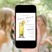 Main Squeeze Limoncello Glass Vrijgezellenfeest Kaart