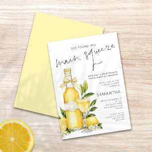 Main Squeeze Limoncello Vrijgezellenfeest Kaart