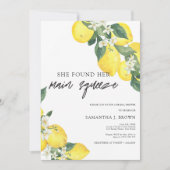 Main Squeeze Modern Summer Vrijgezellenfeest Kaart (Voorkant)