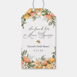 Main Squeeze Oranje Vrijgezellenfeest Cadeaulabel