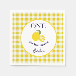 Main Squeeze Paper Napkin Kids Birthday Servet