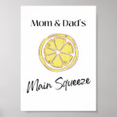 Main Squeeze Poster (Voorkant)