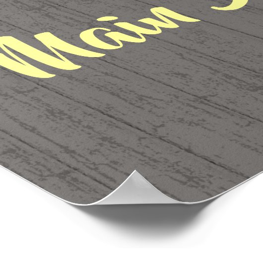 Main Squeeze Roze Limonade Bruiloft Welkom Poster (Hoek)