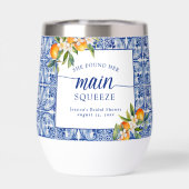 Main Squeeze Sinaasappels & blauw Mediterraan (Achterkant)