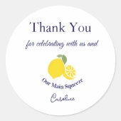 Main Squeeze Sticker Kids Birthday Party (Voorkant)