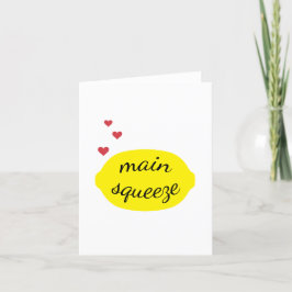 Main Squeeze Valentijnsdag Bedankkaart