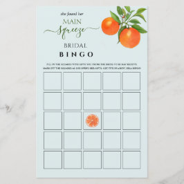 Main Squeeze Vrijgezellenfeest Bingo spel