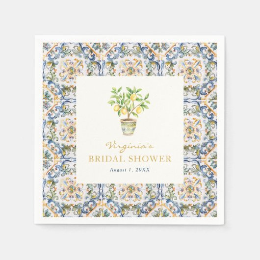 Main Squeeze Vrijgezellenfeesten servetten (Voorkant)