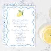 Main Squeeze Wavy Border Citrus Vrijgezellenfeest Kaart