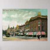 Main St., Asbury Park, NJ 1906  Poster (Voorkant)