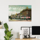 Main St., Asbury Park, NJ 1906 Poster (Thuiskantoor)