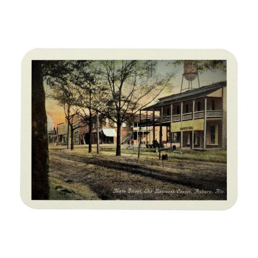 Main St., Auburn, Alabama  Style Magneet (Horizontaal)