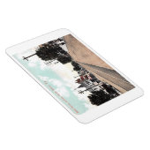 Main St., Belmar, New Jersey 1906 Briefkaart Magneet (Rechterzijde)