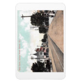 Main St., Belmar, New Jersey 1906 Briefkaart Magneet (Verticaal)
