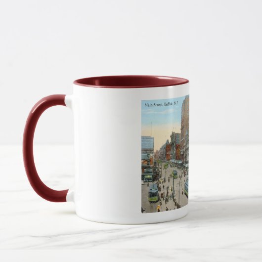 Main St., Buffalo 1913  Mok (Links)