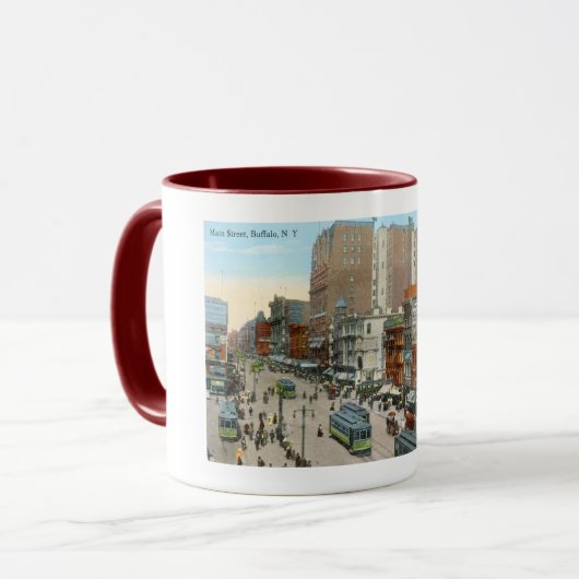 Main St., Buffalo 1913  Mok (Voorkant links)