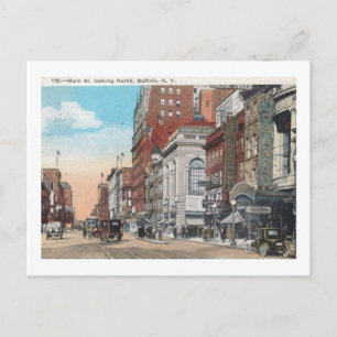 Main St., Buffalo, New York  Briefkaart
