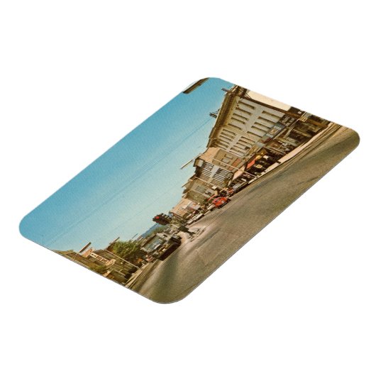 Main St., Danbury, CT  Briefkaart Magneet (Linkerzijde)