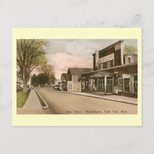 Main St., Harwich Port, Massachusetts Briefkaart