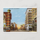 Main St., Joplin, Missouri  Briefkaart (Voorkant)