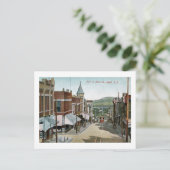 Main St., Lead, South Dakota Vintage Briefkaart (Staand voorkant)