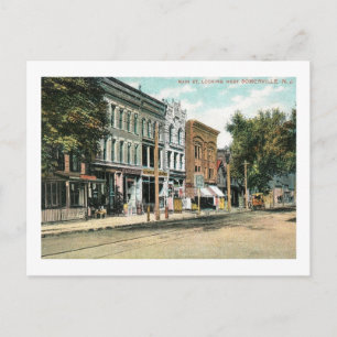 Main St., look West, Somerville NJ Briefkaart