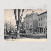 Main St, Madison, New Jersey 1908 Briefkaart (Voorkant)