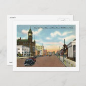 Main St., Middletown, Connecticut Vintage Briefkaart (Voorkant / Achterkant)